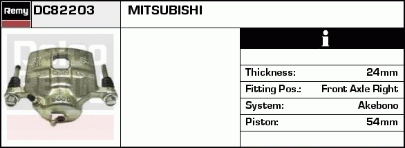 Étrier de frein Remanufactured REMY (Multiline)