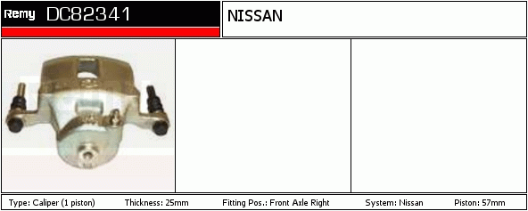 Étrier de frein Remanufactured REMY (Multiline)
