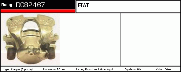 Étrier de frein Remanufactured REMY (Multiline)