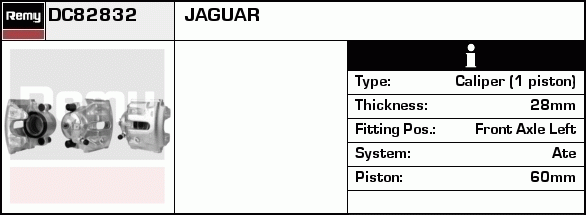 Étrier de frein Remanufactured REMY (Multiline)