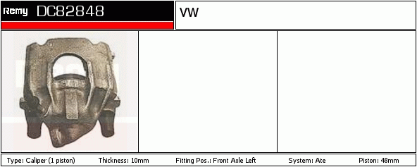 Étrier de frein Remanufactured REMY (Multiline)