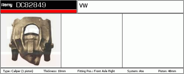 Étrier de frein Remanufactured REMY (Multiline)