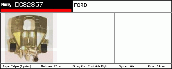 Étrier de frein Remanufactured REMY (Multiline)