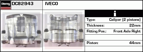 Étrier de frein Remanufactured REMY (Multiline)