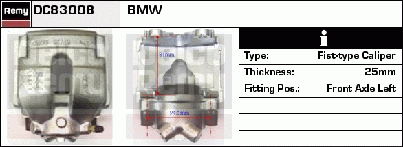 Étrier de frein Remanufactured REMY (Multiline)