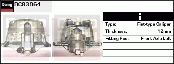 Étrier de frein Remanufactured REMY (Multiline)