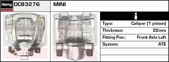 Étrier de frein Remanufactured REMY (Multiline)