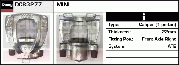 Étrier de frein Remanufactured REMY (Multiline)