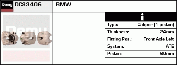 Étrier de frein Remanufactured REMY (Multiline)