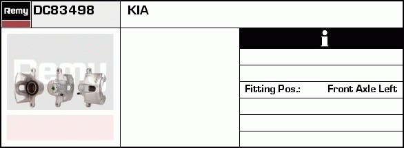 Étrier de frein Remanufactured REMY (Multiline)