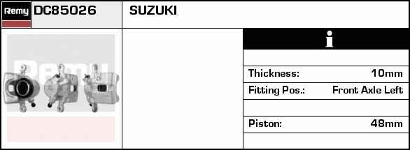 Étrier de frein Remanufactured REMY (Multiline)