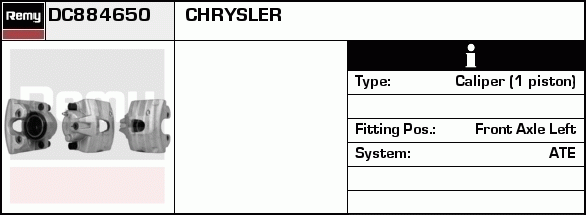 Étrier de frein Remanufactured REMY (Multiline)