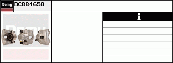 Étrier de frein Remanufactured REMY (Multiline)