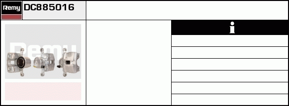 Étrier de frein Remanufactured REMY (Multiline)