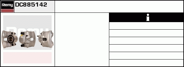 Étrier de frein Remanufactured REMY (Multiline)