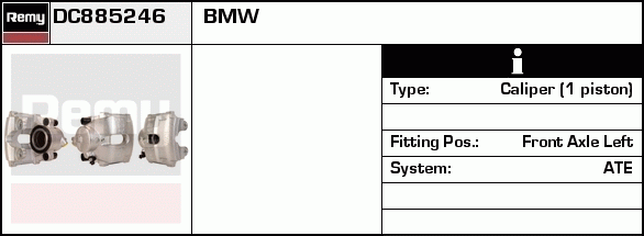 Étrier de frein Remanufactured REMY (Multiline)