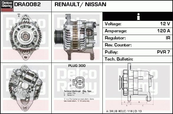 Alternateur Remanufactured REMY (Light Duty)