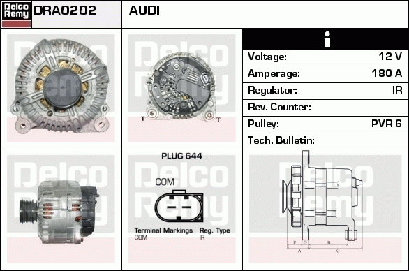 Alternateur Remanufactured REMY (Light Duty)