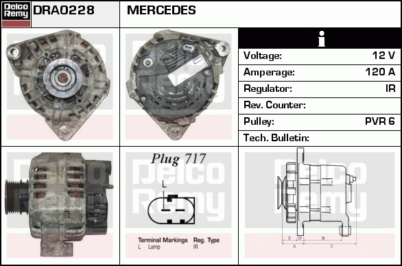 Alternateur Remanufactured REMY (Light Duty)