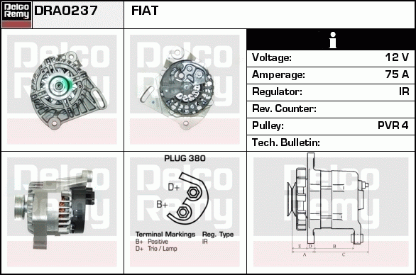 Alternateur Remanufactured REMY (Light Duty)