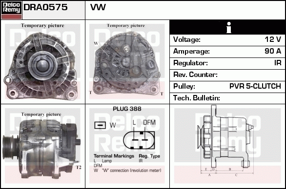 Alternateur Remanufactured REMY (Light Duty)
