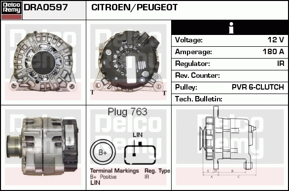 Alternateur Remanufactured REMY (Light Duty)