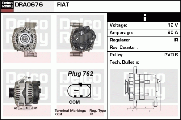 Alternateur Remanufactured REMY (Light Duty)