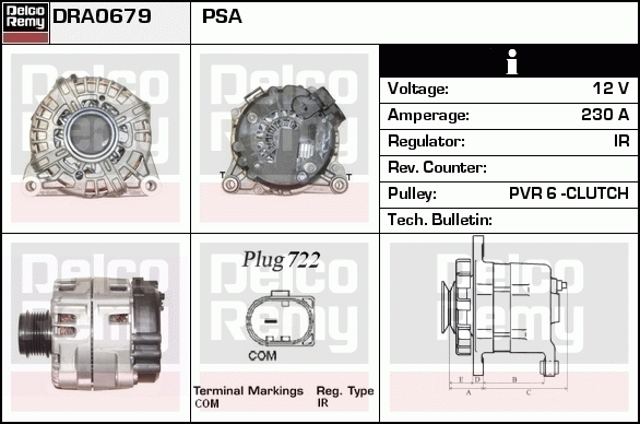 Alternateur Remanufactured REMY (Light Duty)