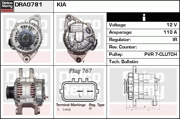 Alternateur Remanufactured REMY (Light Duty)