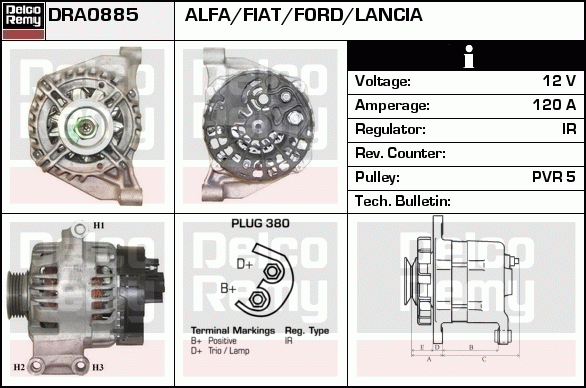 Alternateur Remanufactured REMY (Light Duty)