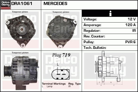 Alternateur Remanufactured REMY (Light Duty)