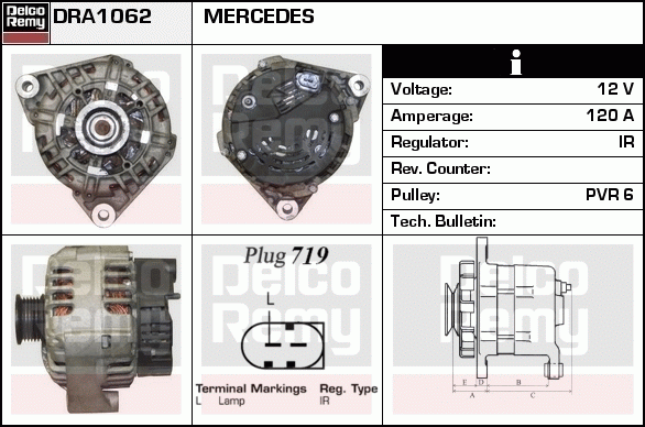 Alternateur Remanufactured REMY (Light Duty)