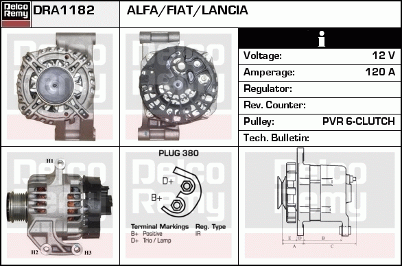 Alternateur Remanufactured REMY (Light Duty)