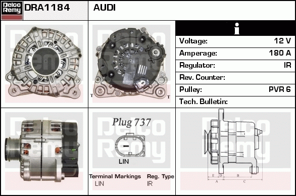 Alternateur Remanufactured REMY (Light Duty)