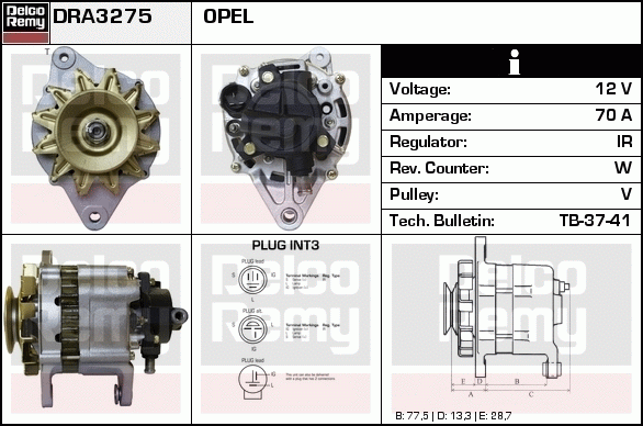 Alternateur Remanufactured REMY (Light Duty)