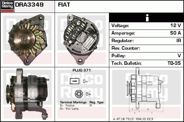 Alternateur Remanufactured REMY (Light Duty)