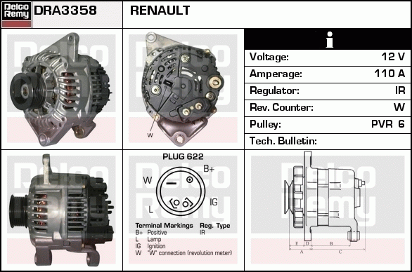 Alternateur Remanufactured REMY (Light Duty)