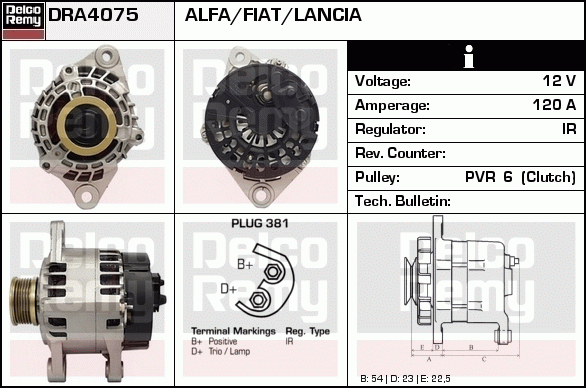 Alternateur Remanufactured REMY (Light Duty)