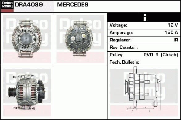 Alternateur Remanufactured REMY (Light Duty)