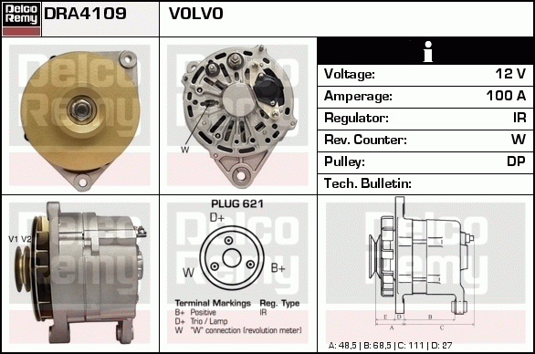 Alternateur Remanufactured REMY (Light Duty)