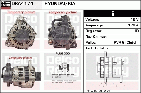 Alternateur Remanufactured REMY (Light Duty)