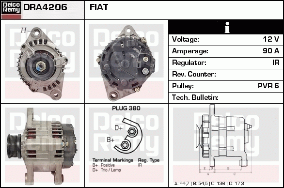 Alternateur Remanufactured REMY (Light Duty)