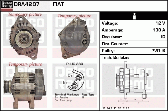 Alternateur Remanufactured REMY (Light Duty)