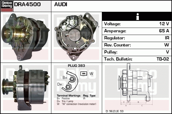 Alternateur Remanufactured REMY (Light Duty)