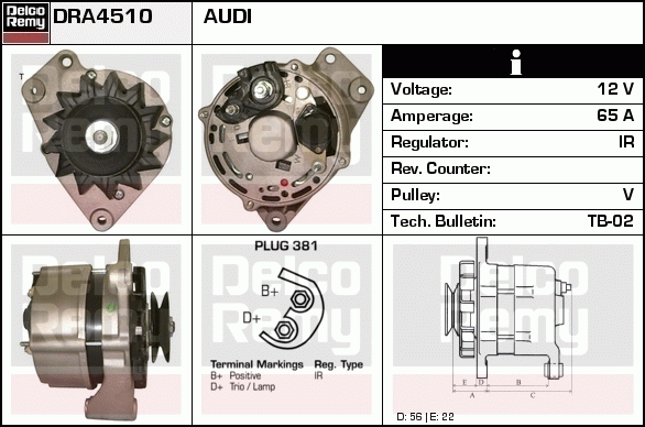 Alternateur Remanufactured REMY (Light Duty)