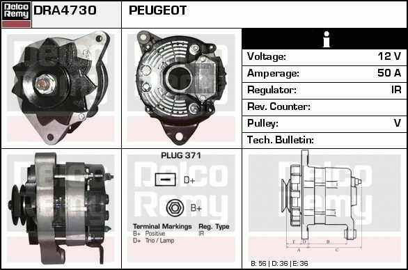 Alternateur Remanufactured REMY (Light Duty)