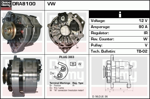 Alternateur Remanufactured REMY (Light Duty)