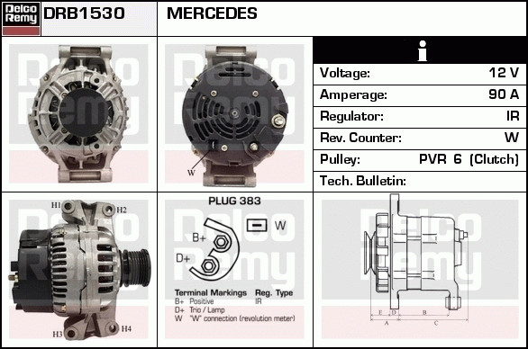 Alternateur Remanufactured REMY (Light Duty)