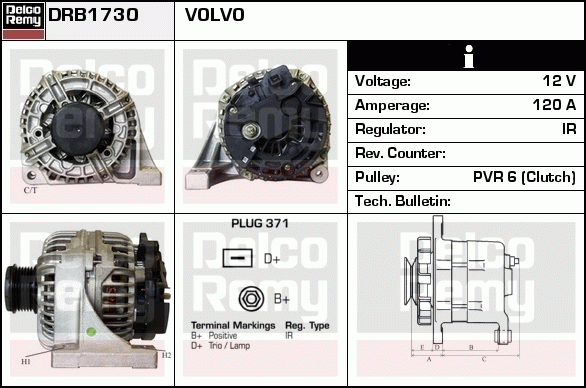 Alternateur Remanufactured REMY (Light Duty)