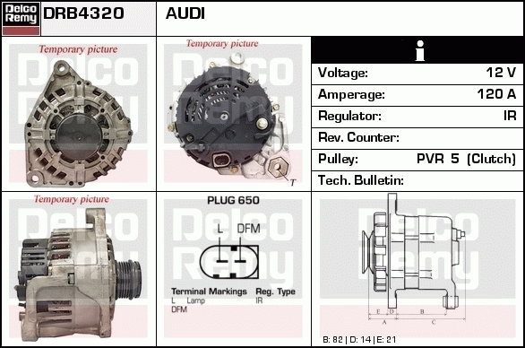 Alternateur Remanufactured REMY (Light Duty)